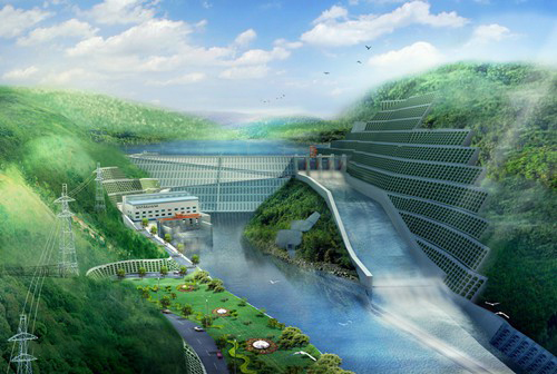 眉山老挝南塔河1号水电站项目